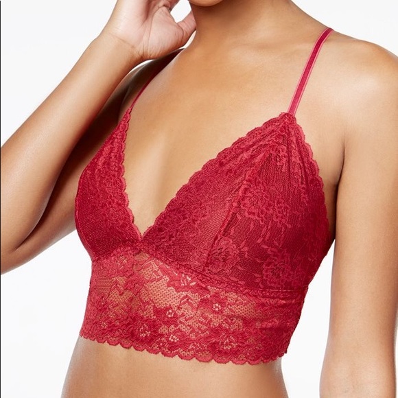 Maidenform Other - NEW Maidenform Wire Free Bralette in Armature Red